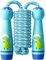 JunD Corde Enfant, Corde à Sauter Enfant 2,5m Bois Réglable Poignée Antidérapantes Corde De Coton Colorée Jump Rope Pour Garçon Fille Fitness Training Exercice Activités De Plein Air (Dinosaure)