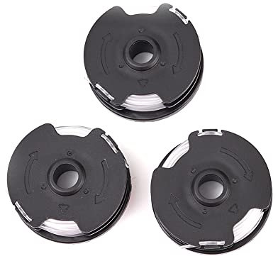 QOXEZY Lot de 3 bobines de fil pour débroussailleuse pour Parkside PRTA 20-Li C3 IAN351753