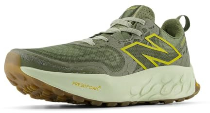 New Balance Herren Fresh Foam X Hierro V8 Trailrunning-Schuh, Dark Olivine/Olivine/Lichen Green, 44.5 EU