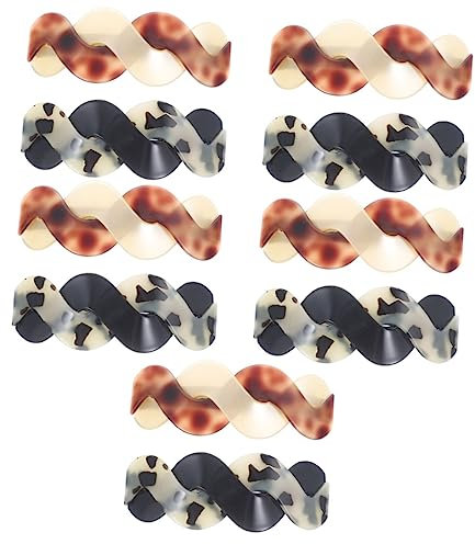 10 Pezzi Tornante Clip Ad Artiglio Per Folti Clip Per Coda Di Cavallo Per Mollette Per Mollette Per Le Donne Mancare Panino Ripieno Al Vapore Trucco Lega