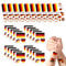 Deutschland Flagge Tattoos Aufkleber,WM Deko Temporäre Tattowierung Set,Wasserdichter Gesichts Tattoos Sticker,Football Temporäre Aufkleber,für WM Party Dekoratione,30pcs(Deutschland)