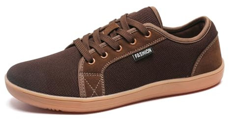 AONEGOLD Barefoot Minimalistes Chaussures Femmes Hommes Chaussure Pieds Nus Orteil Large Légère Baskets Antidérapante Breathable Trail Running Walking Sneakers（8885 Marron/38EU）