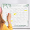 Magnetic Calendar for Refrigerator - 2025 Calendar Fridge Magnet from Oct. 2024 to Dec. 2025, Large Size (13 x 11), 15 Months Wall Calendar for Easy Planning & Enhanced Efficiency