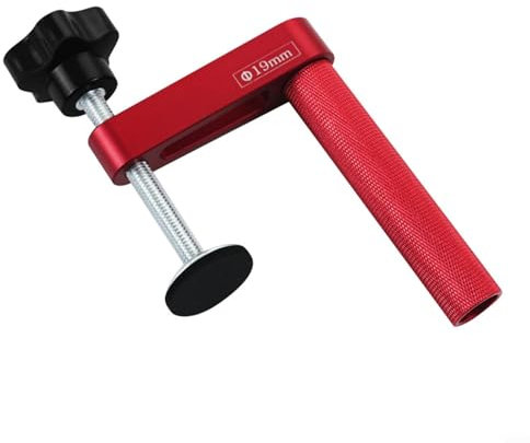 HOHOVYVY Schraubzwingen,Holzbearbeitung Halten Unten Clamp Aluminium Bank Stop Schnell 19/20mm Tisch Carpenter(19mm)
