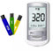 Multi-Function Bluetooth Diabetes Tester Glucose Monitor Kit 3 In 1 Glucose Uric Acid Total Cholesterol Test Machine With 25 Blood Sugar,10 Uric Acid,10 cholesterol