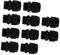 Housoutil 50 Pcs Nylon Cable Gland Joint Waterproof Connector for Outdoor Sockets Cable Joiner