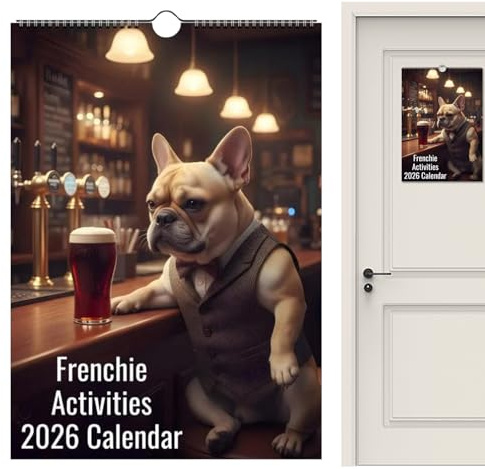 Hundkalender Illustrerad Årlig Planerare