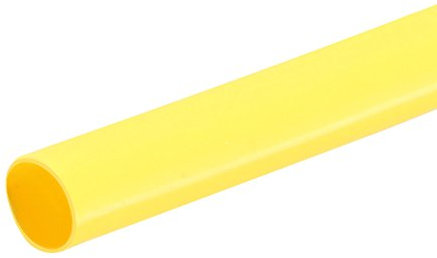 sourcing map Heat Shrink Tubing 2mm Dia 10m Length 2:1 Heat Shrink Wrap Cable Sleeve Heat Shrink Tube Yellow