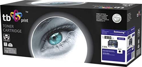 TB Print TS-D203LN Tonerkartusche für Laserdrucker, 5.000 Seiten, Mattschwarz, 1 Stück