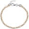 925er Silber Armband tricolor