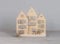 Rayher 62891505 Holzmotiv Häuser, FSCMixCred, 18-teilig, Weihnachtshaus, Weihnachtsdorf, Weihnachtsstadt, Natur