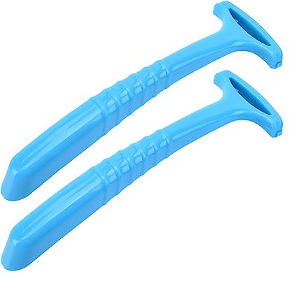 AKOAK Lot de 2 couteaux à gratter pour pédicure ou gratter les peaux mortes