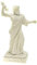 Kremers Schatzkiste Alabaster Deko Figur Zeus nordischer Göttervater 16 cm Skulptur weiß