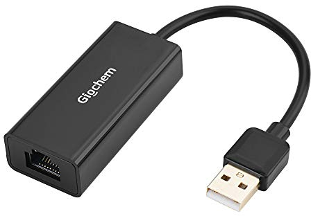 Adaptador USB Ethernet USB 2.0 de Red RJ45 LAN con Cable 100Mbps Ethernet Adaptador de Internet