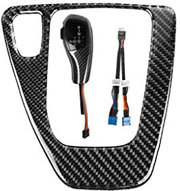 Auto Schaltknauf Griff,MoreChioce Schalthebel Schaltsack Ersetzen Automatik Schaltknauf Stich kompatibel mit E90 E91 E92 E93 E84 X1 E81 E87 E89 Z4