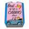 Best Joy of Life is Cabrio Drive Parkscheibe in rosa mit 2 Einkaufswagenchips Eiskratzer Wasserabstreifer und Einkaufswagen-Chips Cabriofahrer parken Autofahrer Parkplatz Auto