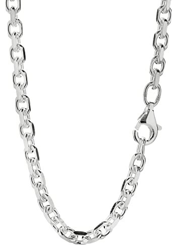 NKlaus 38cm Ankerkette 925 Silber elegante Halskette Breite: 3,0mm Collier 10,7g schwer 3695