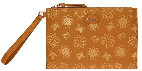THUN - Pochette con Girasoli e Farfalle