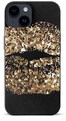 Lurnise Telefon-Shell Kuss Druck Schutzhülle Slim Case Phone Cover Shell Case Für iPhone 14