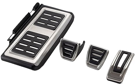 Fußstütze Pedalkappen Bremse Fußpedal Accelerator Abdeckung Für V-W Golf MK7/MK8 Jetta Polo Touran Tiguan Passat A-udi A3 Q2 Q3
