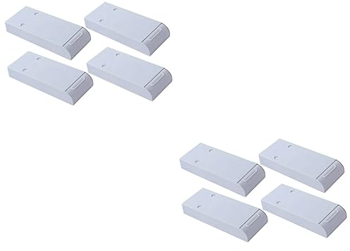 STOBOK Desktop-Schublade 8-Teiliges Besteck Zum Aufhängen An Der Unterseite Selbstklebende Schreibtischetuis Schubladenhalter Der Koffer Besteck Grau Stapelbar Stift Selbstklebend