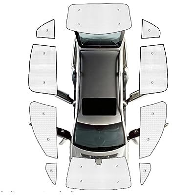 Sonnenblende Auto Für VW Für SEAT Für Alhambra Für Sharan 7N 2011~2022 Auto Sonnenschutz Fenster Sonnenschutz Abdeckungen Auto Vollständige Abdeckung Sonnenschirme Sonnenschutz Vorhang (Größe : All