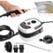 XLTEAM Steam Cleaner, 2500W Handheld High Temp Portable Steamer Cleaning Machine, With 3 Brush Heads, 6 Speed Gear Adjustment, for Cleaning Grout Tile Car Living Room Kitchen Bathroom