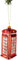 Nordic Light Weihnachtskugel Telefonzelle UK 13 cm