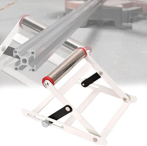 Rusopobe Foldable Cutting Machine Support Frame - 2PCS Adjustable Table Saw Stand Metal Cutting Machine Work Support Stand for Rofessionals and DIY Enthusiasts