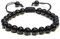 P&R:UK 8mm Adjustable Black Tourmaline Crystal Bracelet, Beaded Bracelet Gemstone Healing Crystal Natural Stone Chakra Bracelet for Women Positivity Anxiety Relief Meditation accessory
