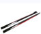 DUBHYYPS Auto Seitenschweller für Buick Regal 2017-2023,Verlängerung Rocker Plate Lip Separator Spoiler Diffusor Modification Karosseriesatz,B-Black Red
