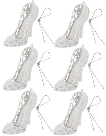 ULDIGI Weihnachts-high-Heels- -Set Weihnachtsbaum-Ornament Foto- -Requisiten Elegante Dekorative Für Weihnachtsdekoration