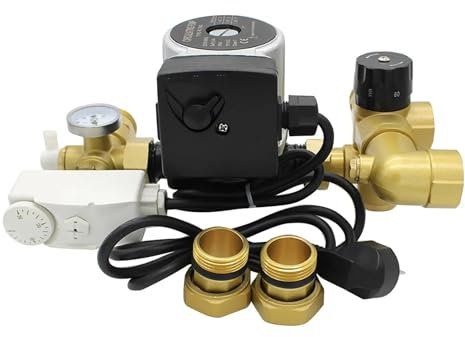 GYQYJPFZM Thermostatic pump mixer blender for Water Underfloor Heating Manifold mixing valve water mixing center system
