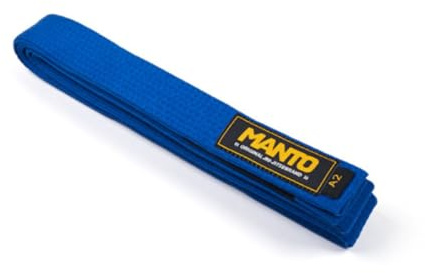MANTO Cinturón BJJ ORIGINAL azul, azul, A3
