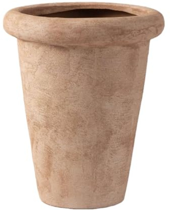 Olly & Rose Sienna High Plant Pot 24x28.5cm Terracotta Large Plant Pots Outdoor and Indoor - Terracotta Planters - Flower Pots