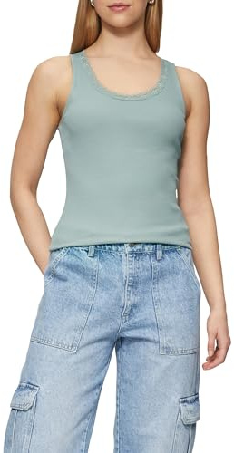 QS Ripptop mit Spitze am Ausschitt