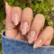 Auiremrti 24 pièces Ongles à Presser Rose Printemps, Ongles Artificiels en Amande avec Designs Floraux, Ongles Fleur Marguerite, Colle pour Ongles Printemps/Été