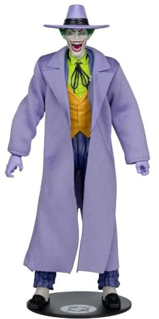 McFarlane DC Direct Page Punchers The Joker (Crisis on Infinite Earths) 7in Action Figure with Comic Toys