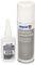 Unecol 7156 Kit accelerante Aerosol + cianoacrilato para materiales porosos (botella), 200 ml + 50 ml