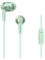 Pioneer SE-C3T(GR) In-Ear Headphones (Aluminium body, Control panel, Microphone, Silicone earplug, light-compact-convenient, Industrial Design, for iPhone, Android Smartphones), Mint Green