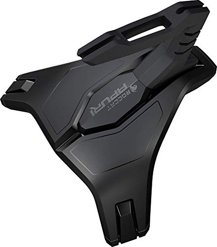 Roccat Apuri Raw - Gaming Maus Bungee mit Zero Drag, Stabilität durch Gewichte und Gummifüße, einfaches Kabelmanagement, schwarz