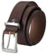 LINDENMANN Gürtel Herren Ledergürtel Herren Herren-Gürtel, Vollrindledergürtel XXL, Büffelleder, in 2 Fraben, schwarz/dunkelbraun, Größe/Size:150, Farbe/Color:braun