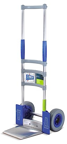 Vollmontierte EXPRESSO Alu Sackkarre AE25129142 klappbar / 75kg / pannensichere Räder/Schaufel L 24,5 x B 22 cm