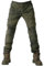 Alpha Rider Motorradhose Herren Jeans Textil Motorrad Hose mit Protektoren, Sportliche Motorrad Hose mit Oberschenkeltaschen Armee Grün S