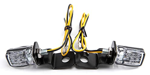 evomosa Mini Motorrad LED Blinker Ecklicht Blinker Richtungsanzeiger