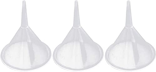 N-K Funnel Transparent en Plastique, Diamètre de 2 cm, pour Bouteilles à Goulot Étranglé Mince