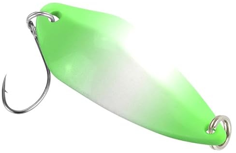 FTM Spoon Rock 4,2gr. neon grün lumi/schwarz m. Glitter lumi