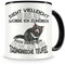 Samunshi® Tasmanische Teufel Tasse mit Spruch Sieht vielleicht so aus Tasmanische Teufel Geschenk für Tasmanische Teufel Fans Kaffeetasse Lustige Ta