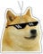 2x Doge Meme Duftbaum Auto Lustig, Duftspender, Tuning, Car Air Freshener, Duftanhänger, Lufterfrischer Set