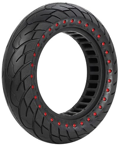 ANSENI Route Monopattino 10 Pollici(10X2.125) anti-foratura per Scooter Monopattino Elettrico Vivobike S2 Max e S3 Max,Ninebot F25E,Scooter Xiaomi,Gomme Anti Scivolo, Pneumatico Solido monopattino